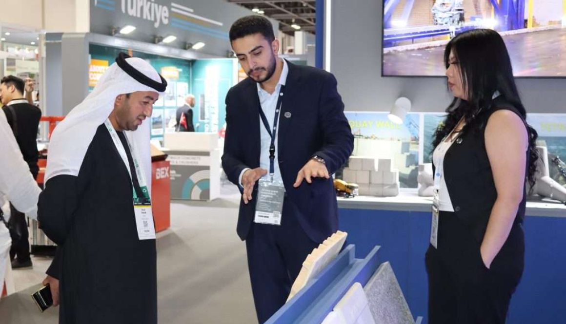 Big 5-2024 International Exhibition at DWTC Dubai showcasing construction materials and business networking